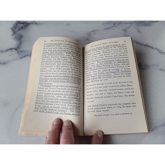 The Declaration Of Independence By Carl L Becker Paperback - Picture 7 of 10